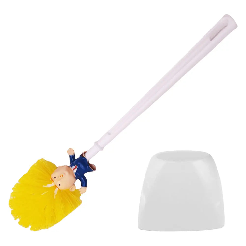 Cepillo para Inodoro Divertido con Soporte - Decorativa y Funcional