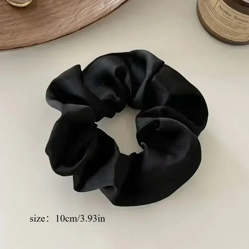 Scrunchies Satinadas Antifrizz – Ligas Elásticas para Cabello, Accesorio Suave y Resistente