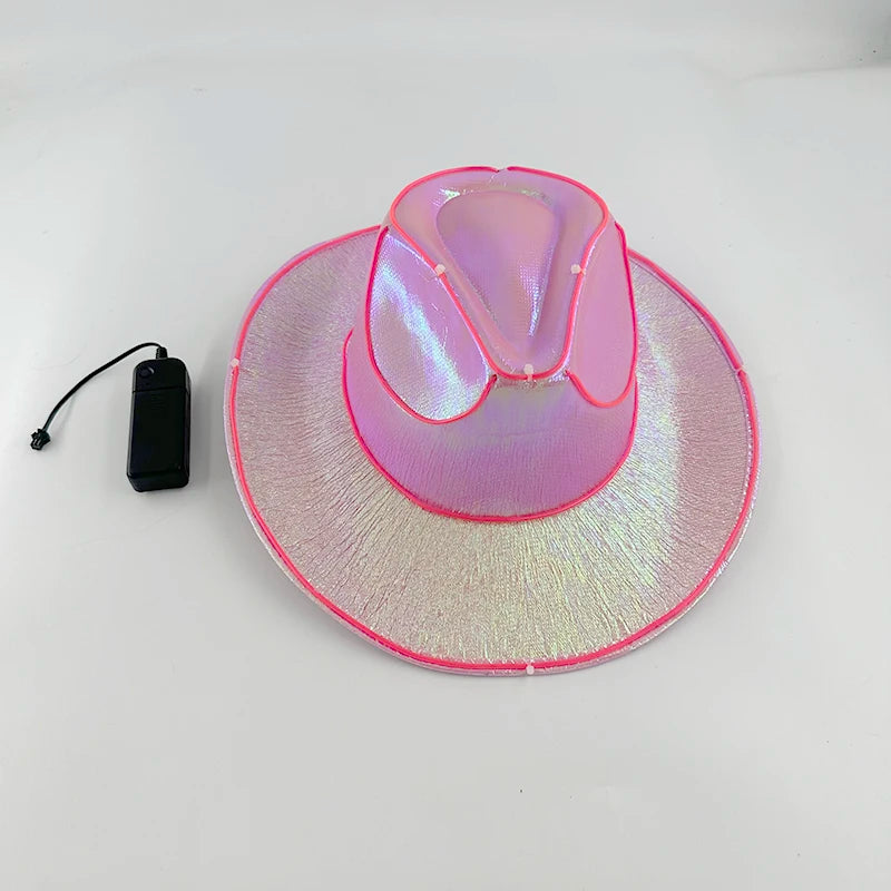 Sombrero LED Neón