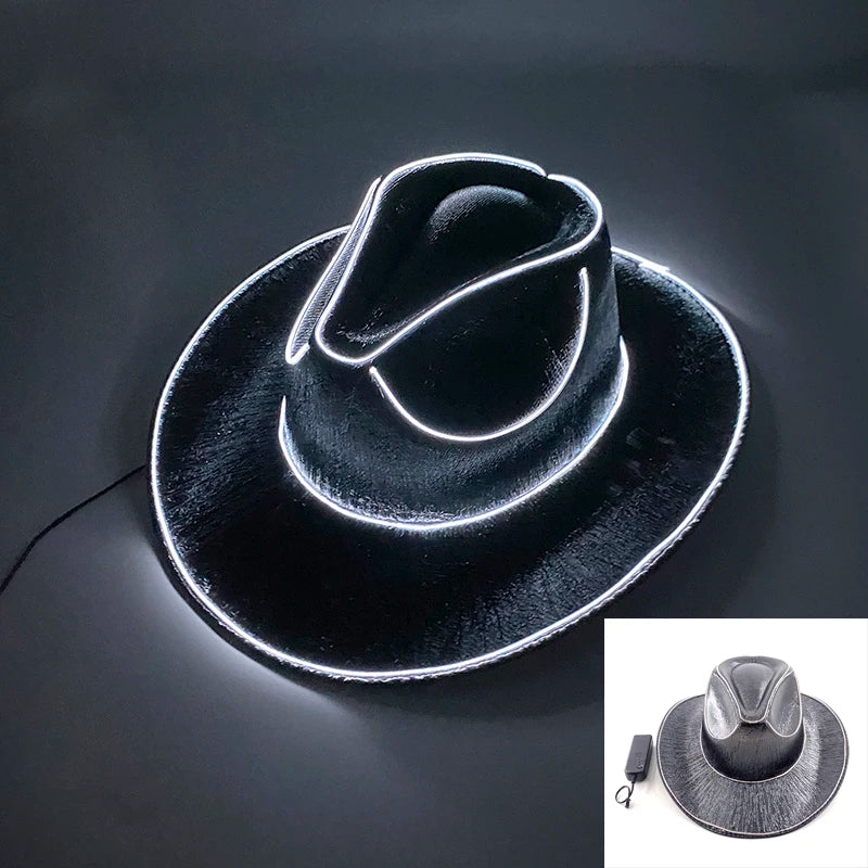 Sombrero LED Neón