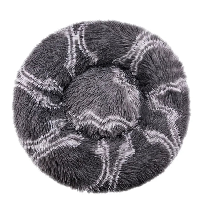 Cama Redonda Suave para Perros y Gatos – Cama Acolchada para Mascotas