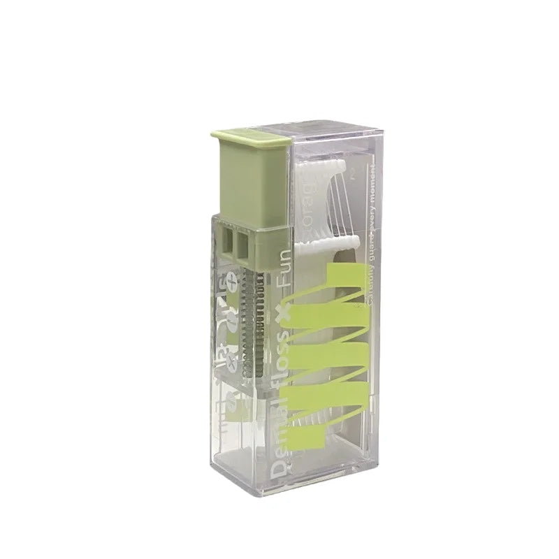 Dispensador Automático de Hilo Dental - Caja de Almacenamiento Pop-Up