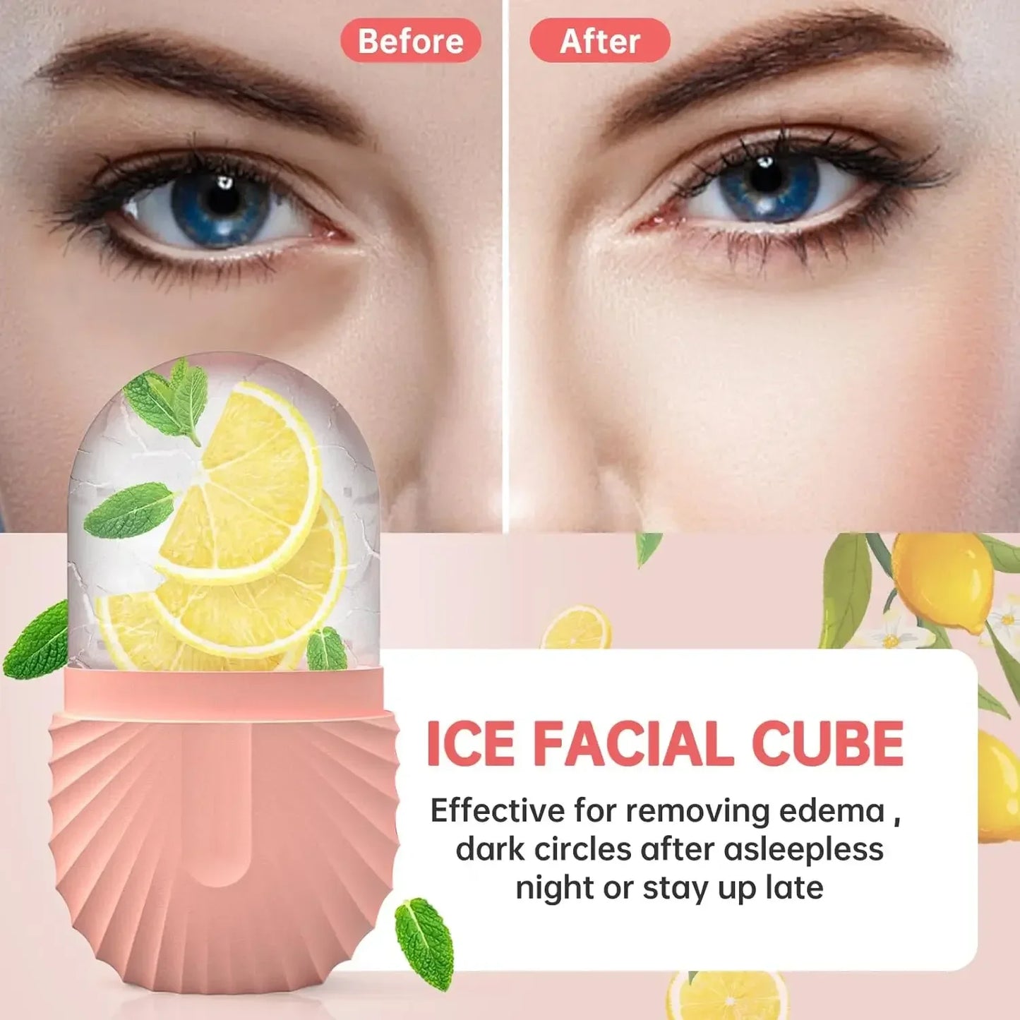 Ice Facial Roller para Rostro | Masajeador Facial de Hielo para Skincare