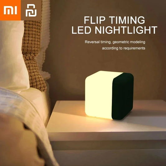 Lámpara Nocturna LED Recargable con Temporizador