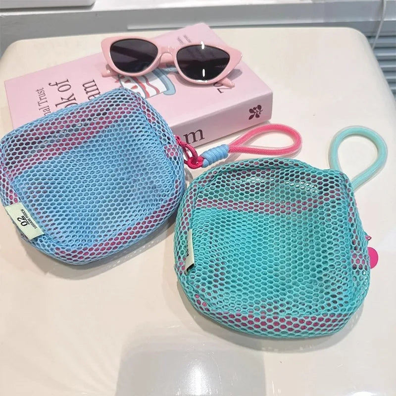 Neceser de Malla Doble Capa - Bolsa de Almacenamiento Ultra Ligera