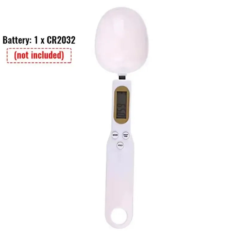 Cuchara Báscula Digital LCD - Gramera de Precisión para Cocina 500g
