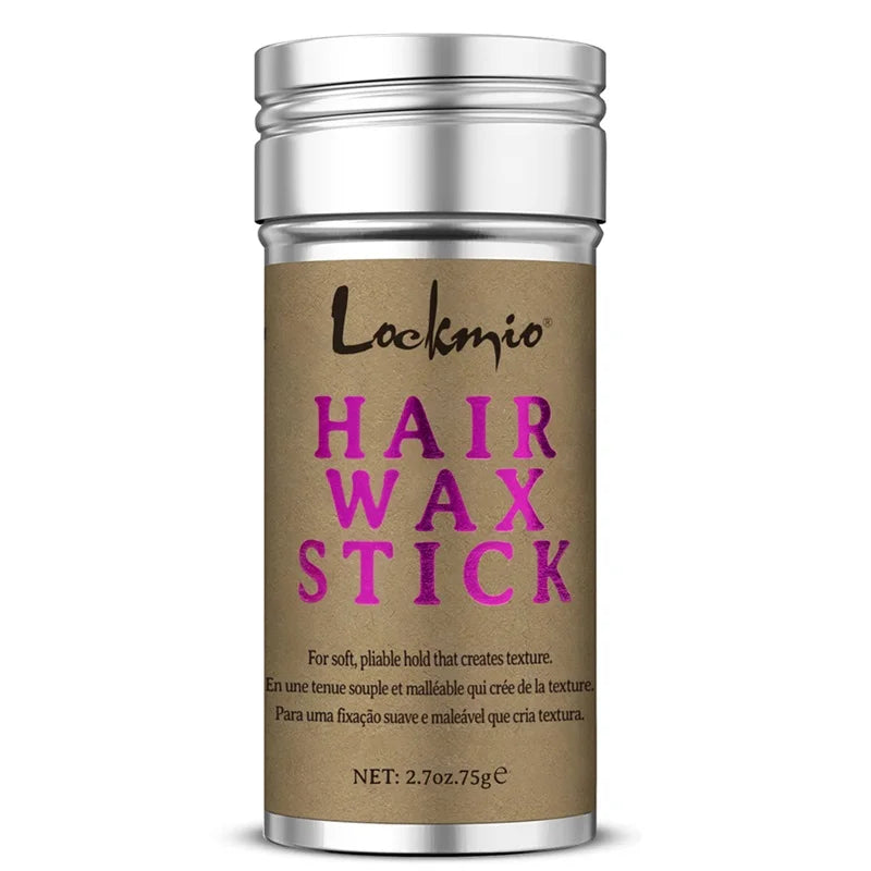 Barra de Cera para Cabello Fijador Anti Frizz