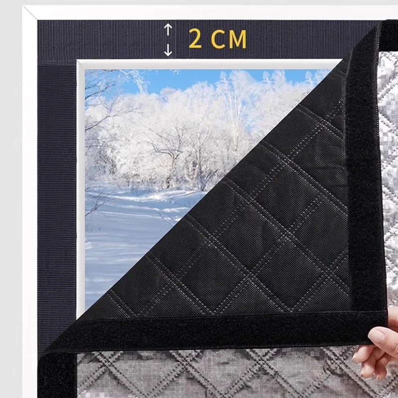 Cortina Aislante Térmica y Acústica para Ventana Impermeable
