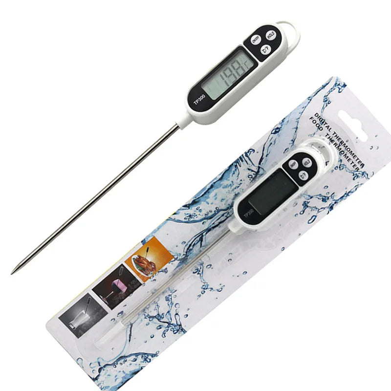 Termómetro de Sonda para Carne y Líquidos - Herramienta Digital de Cocina