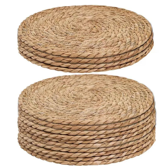 Set de Manteles Individuales Tejidos – Estilo Natural