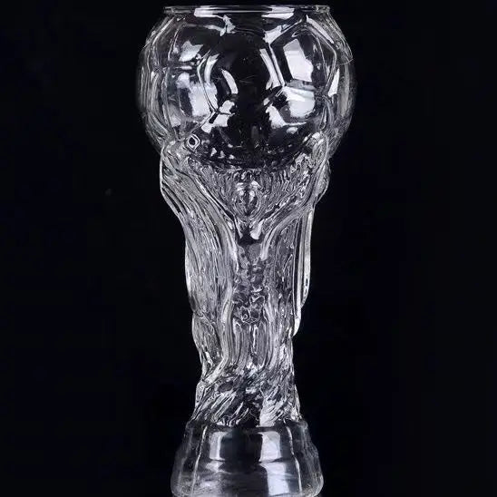 Vaso de Cerveza Tipo Trofeo Mundial – Copa Creativa para Fans del Fútbol
