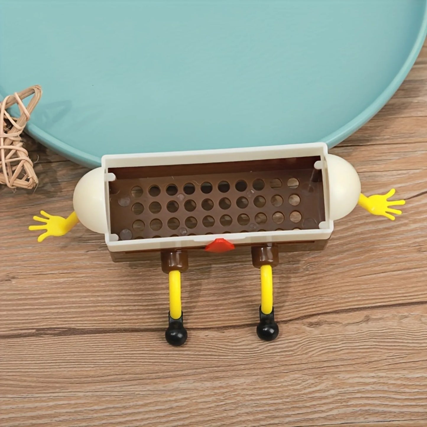 Soporte para Esponja de Cocina Diseño Bob – Organizador para Fregadero, Figura Divertida