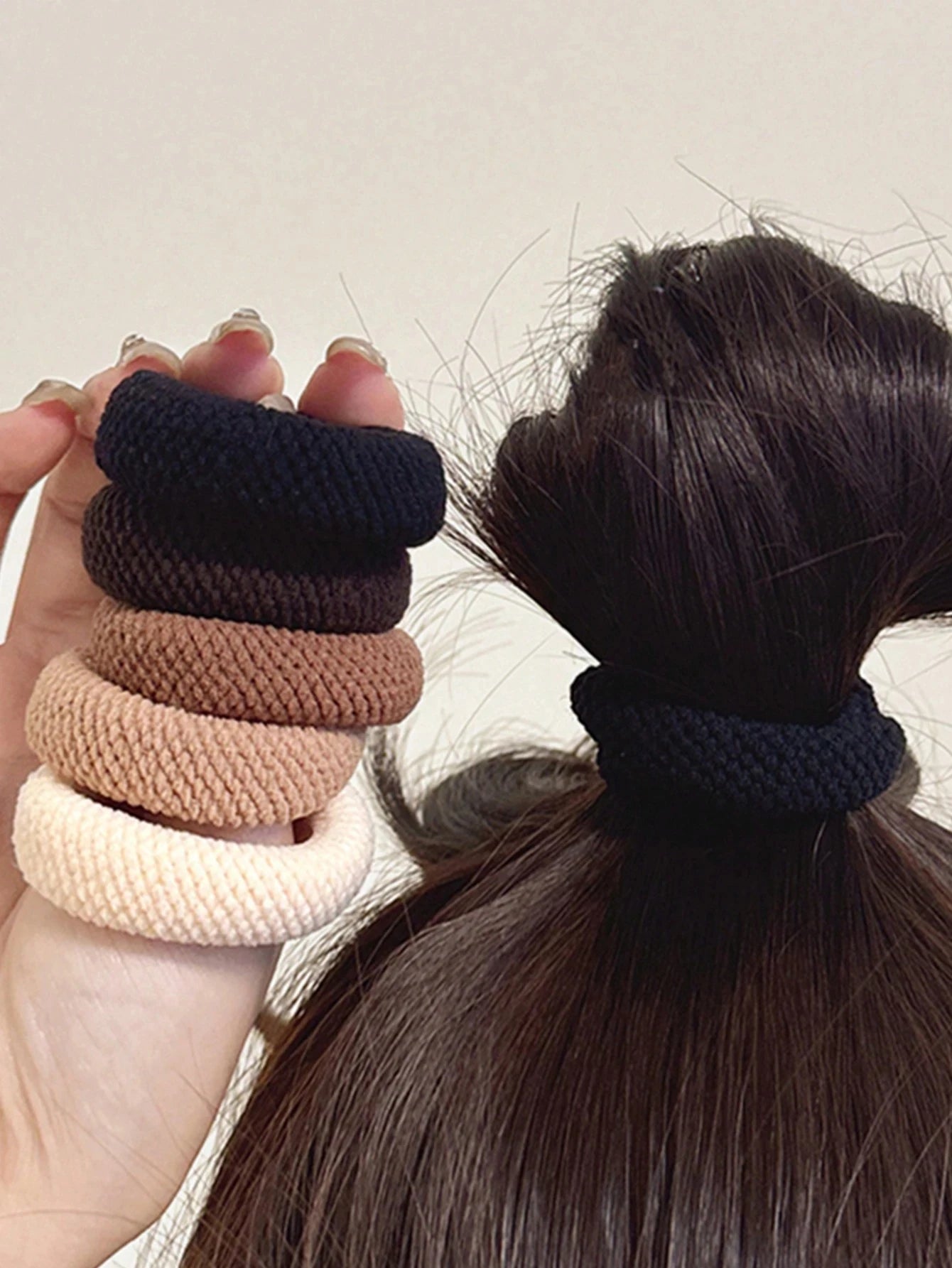 Ligas de Cabello Gruesas Sin Maltratar – Alta Resistencia, Antideslizantes y Duraderas