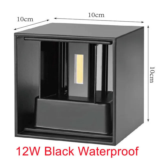 Lámpara LED de Pared Moderna – Luz Decorativa para Interior y Exterior
