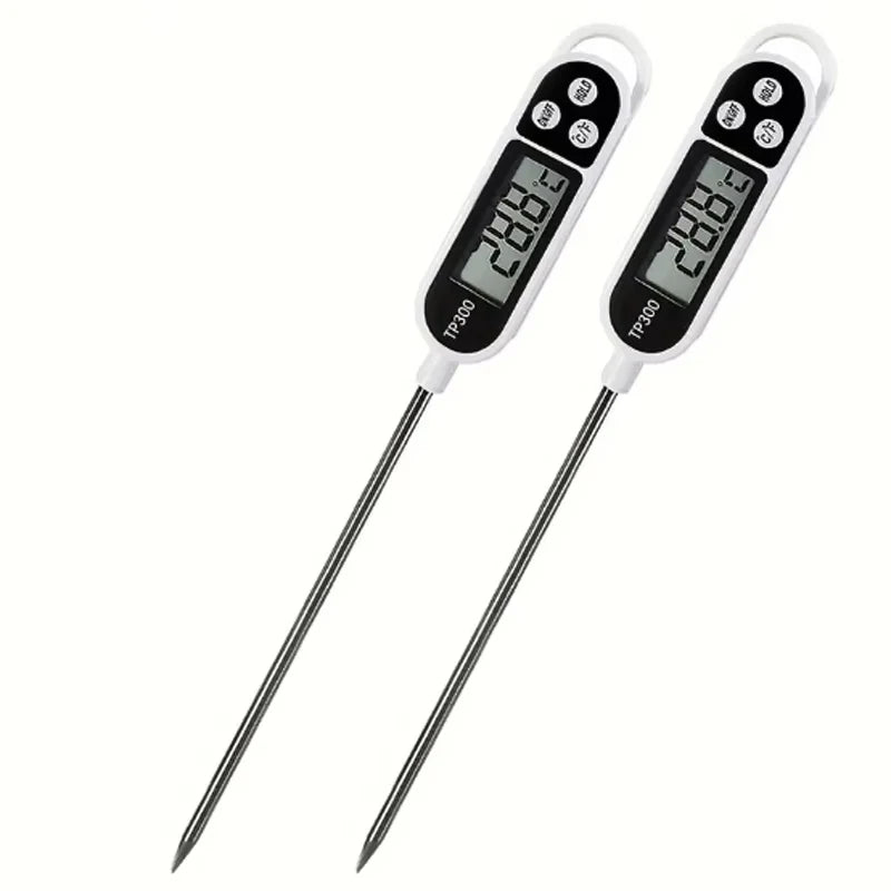 Termómetro de Sonda para Carne y Líquidos - Herramienta Digital de Cocina