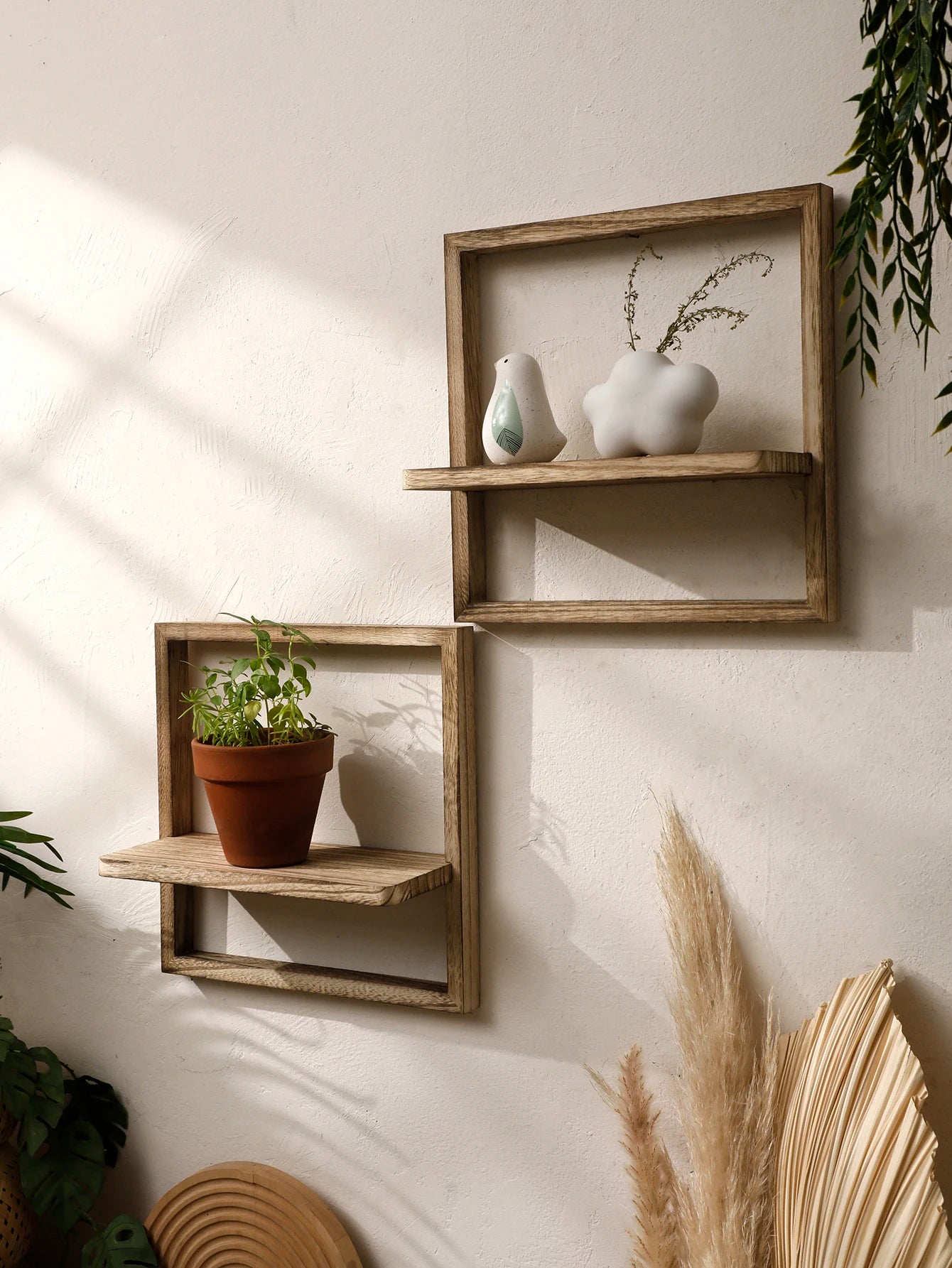 Repisas Flotantes de Madera Decorativas para Pared