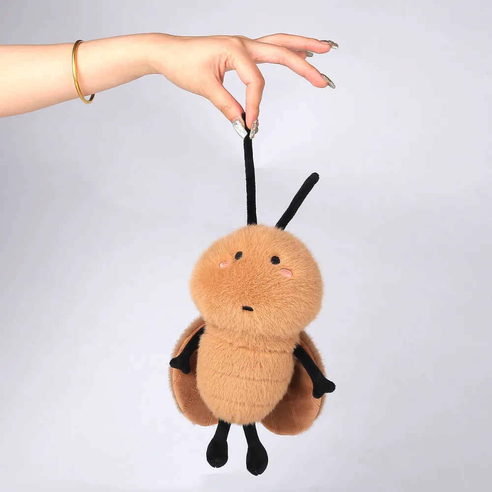 Peluche Divertido de Cucaracha Kawaii - Almohada de Felpa 20cm