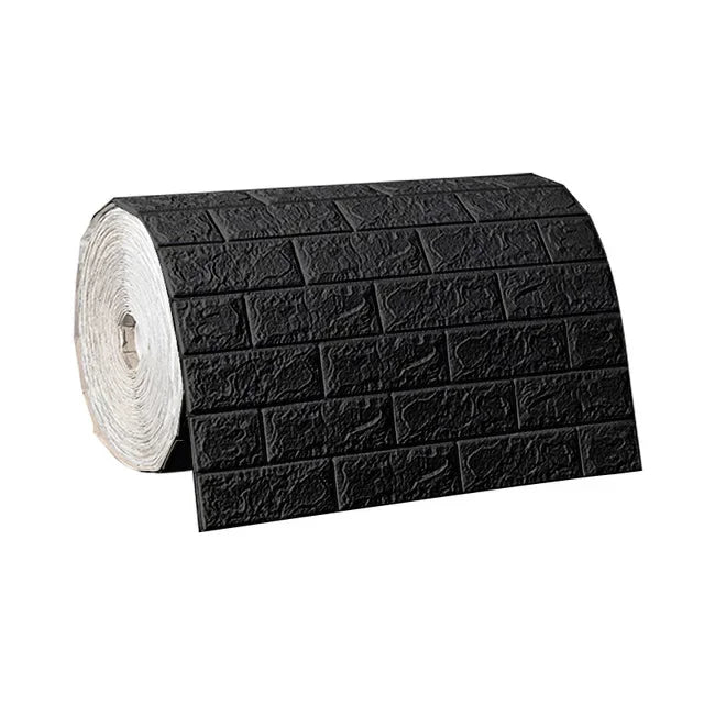 Papel Tapiz Adhesivo 3D Tipo Ladrillo