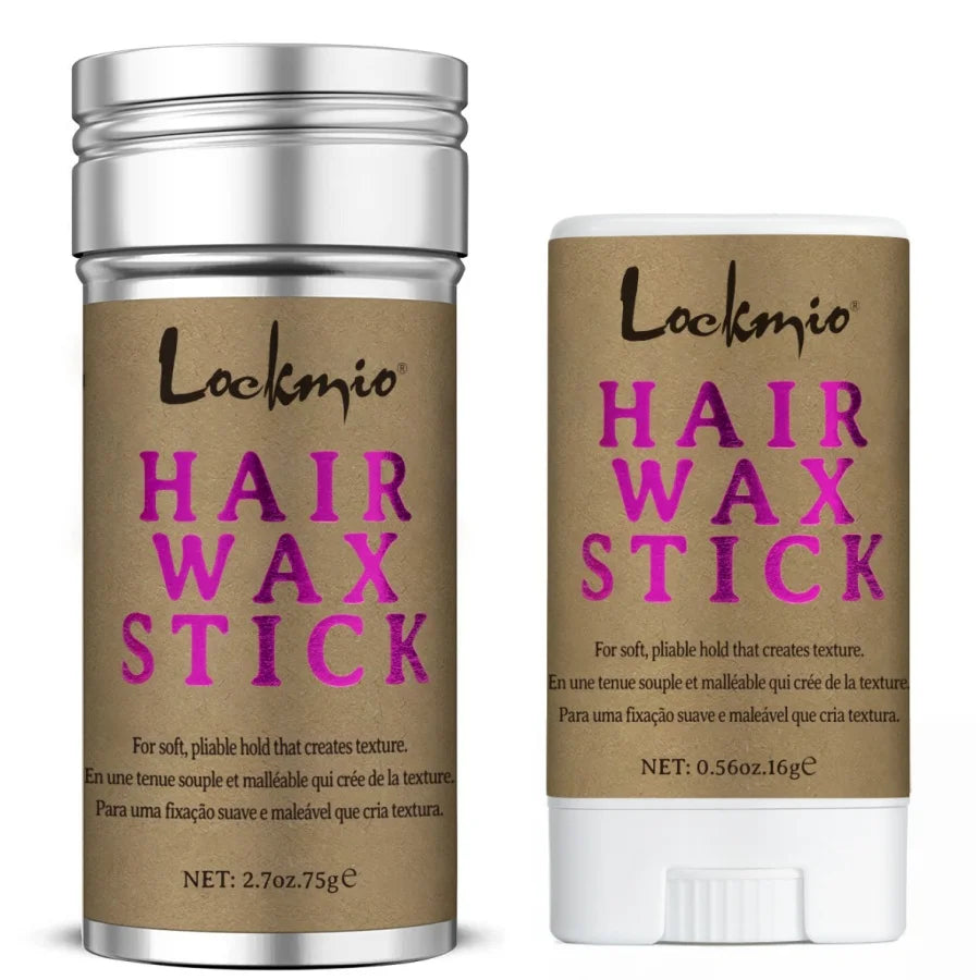 Barra de Cera para Cabello Fijador Anti Frizz