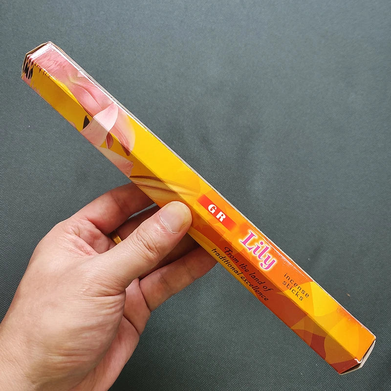 Incienso Aromático Natural – Caja con 20 Varitas para Meditación y Aromaterapia