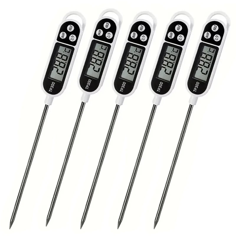 Termómetro de Sonda para Carne y Líquidos - Herramienta Digital de Cocina