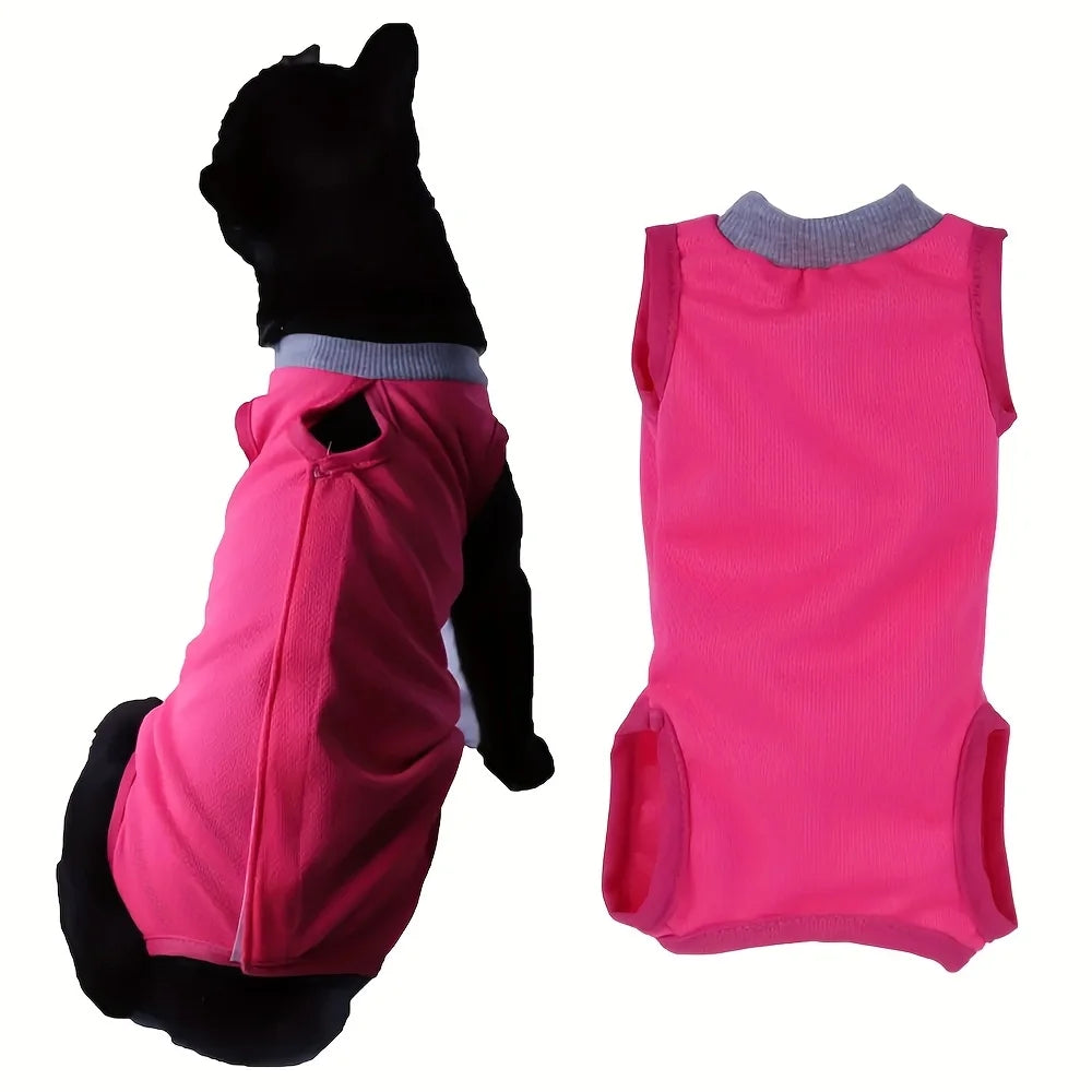 Traje Postoperatorio para Gatos Cómodo y Ajustable - Ropa de Recuperación pets