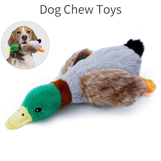 Juguete de Peluche para Perro con Sonido Tipo Pato Resistente