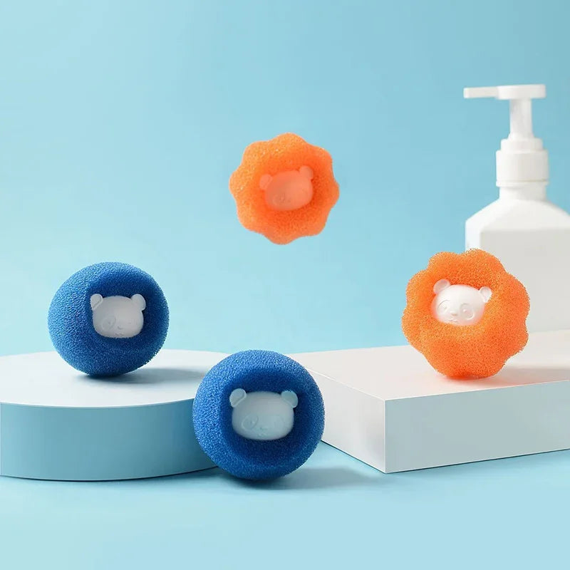 Bolas de Lavado para Lavadora Removedoras de Pelusa y Cabello