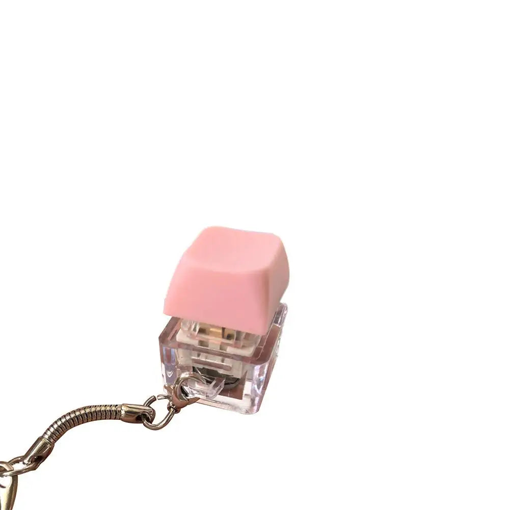 Mini Teclado Antiestrés con Llavero (Fidget Clicker)