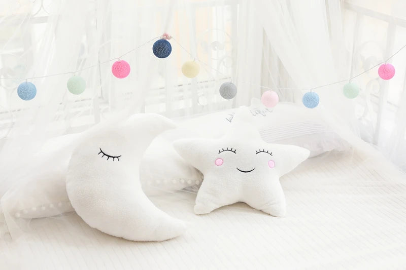 Peluche Nube Luna y Estrella – Cojín Decorativo Infantil
