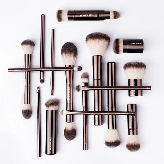 Brochas para Base, Polvo, Rubor y Sombras – Set Premium, Rostro y ojos