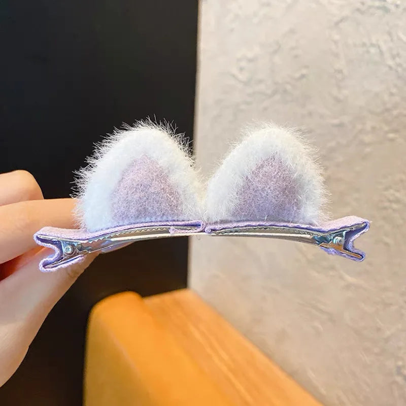 Accesorios para Cabello de Niña Orejas de Gato | Pinza Kawaii
