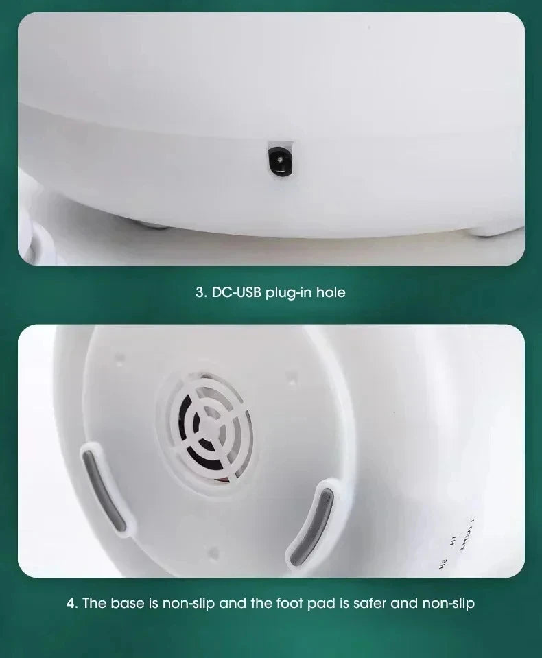 Humidificador y Difusor de Aroma 500ml con Luz LED – Difusor Ultrasónico USB