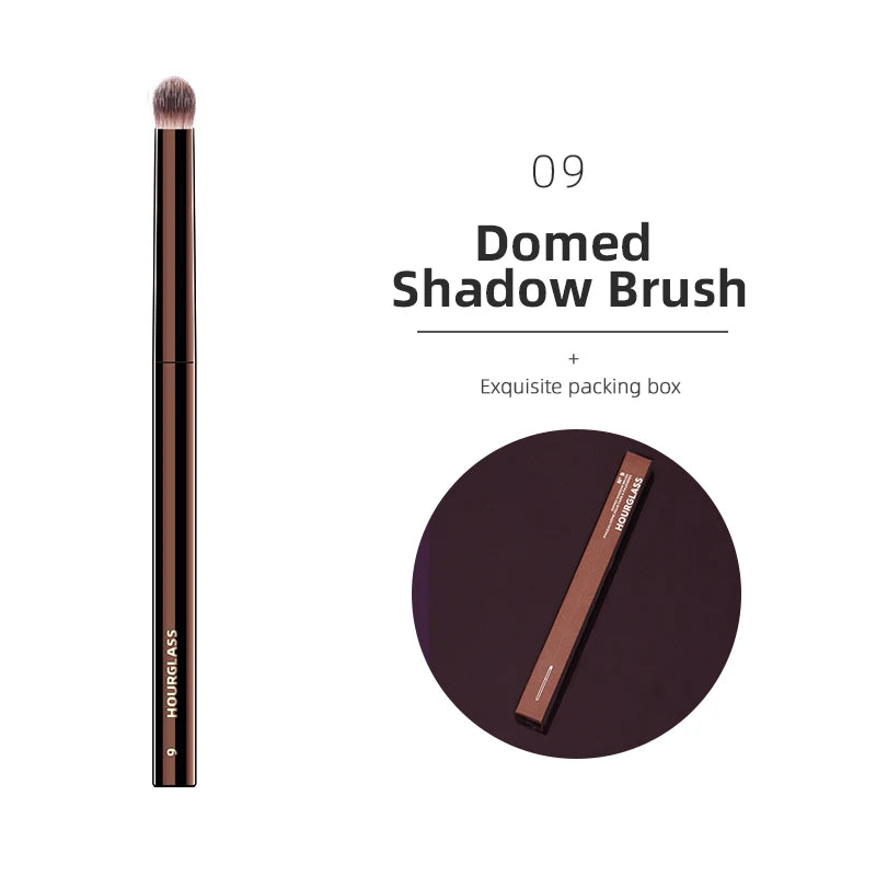 Brochas para Base, Polvo, Rubor y Sombras – Set Premium, Rostro y ojos