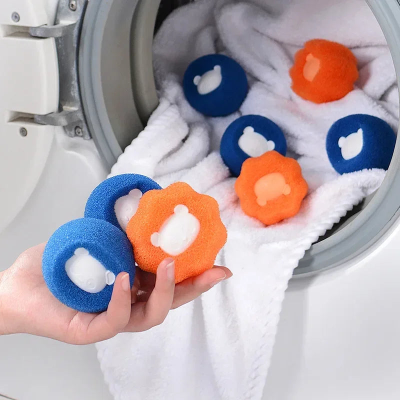 Bolas de Lavado para Lavadora Removedoras de Pelusa y Cabello