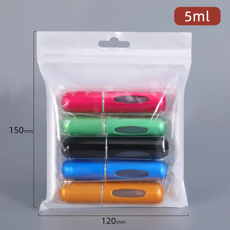 Botella Mini Spray Recargable – Ideal para Perfume o Líquidos de Viaje, Compacto y Portátil