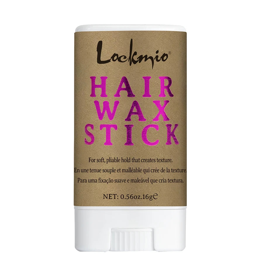 Barra de Cera para Cabello Fijador Anti Frizz