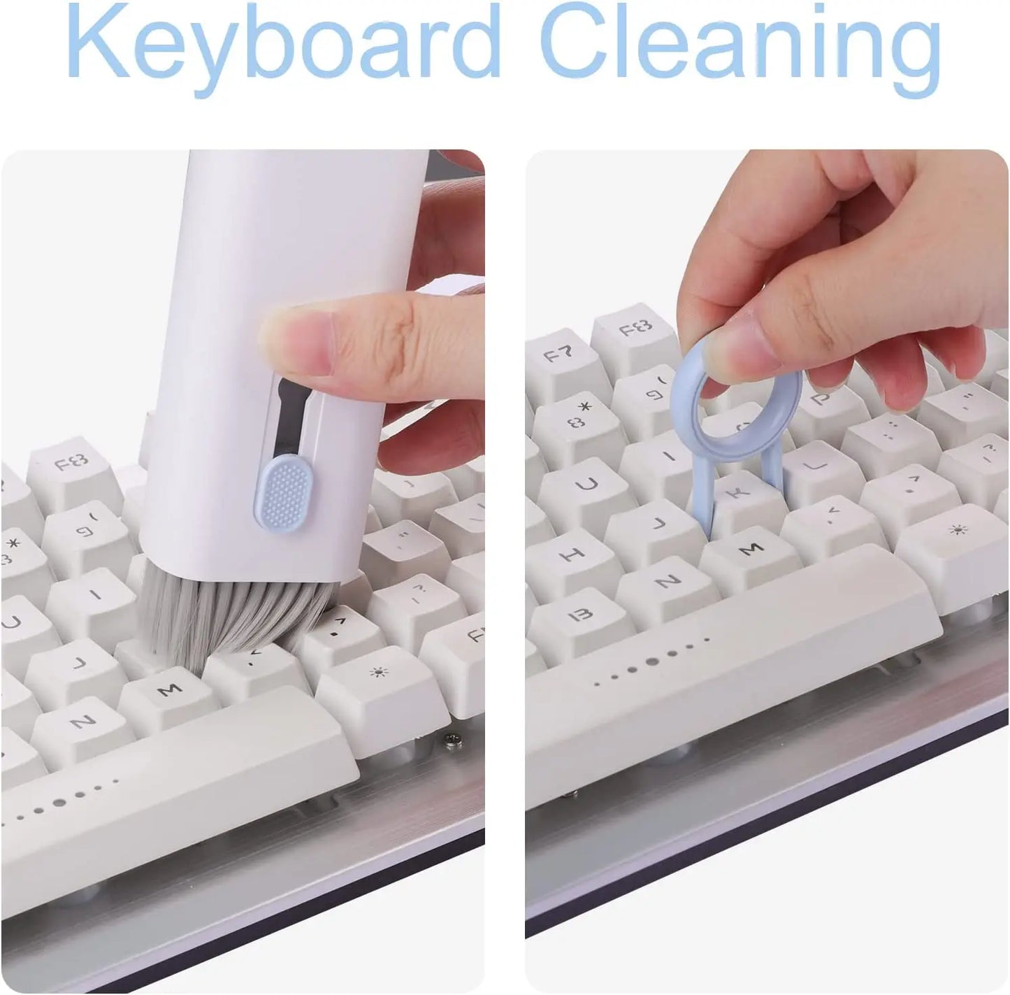 Kit de Limpieza 7 en 1 para Teclado, Audífonos y Dispositivos Electrónicos