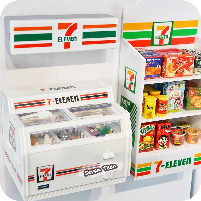 Imán para Refrigerador Tienda Japonesa - Decoración Creativa Miniatura