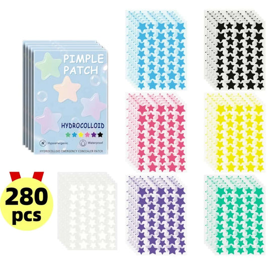 Uso diario facil, Parches para Espinillas Hidrocoloide 28pcs | Acne Patch Facial Impermeable y Transpirable