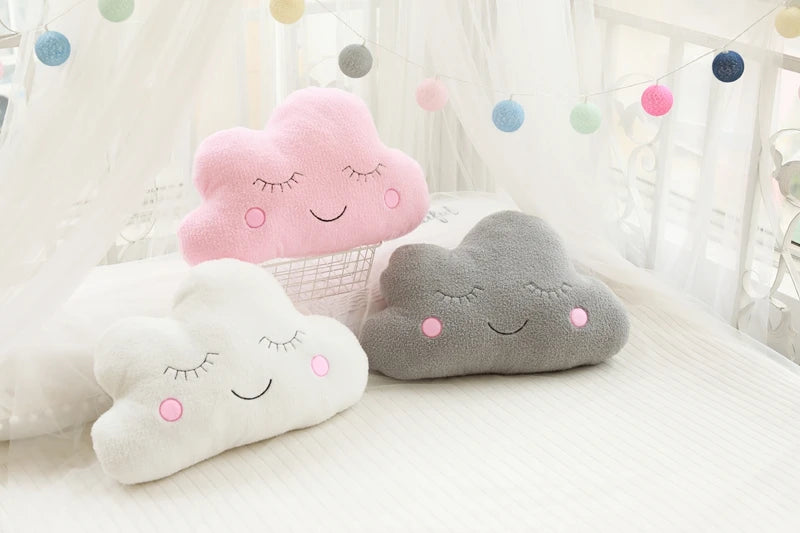 Peluche Nube Luna y Estrella – Cojín Decorativo Infantil