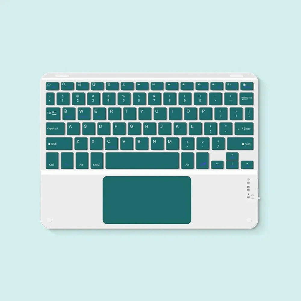 Teclado Bluetooth 10 Pulgadas para iPad y Tablet – Compacto Español/Inglés