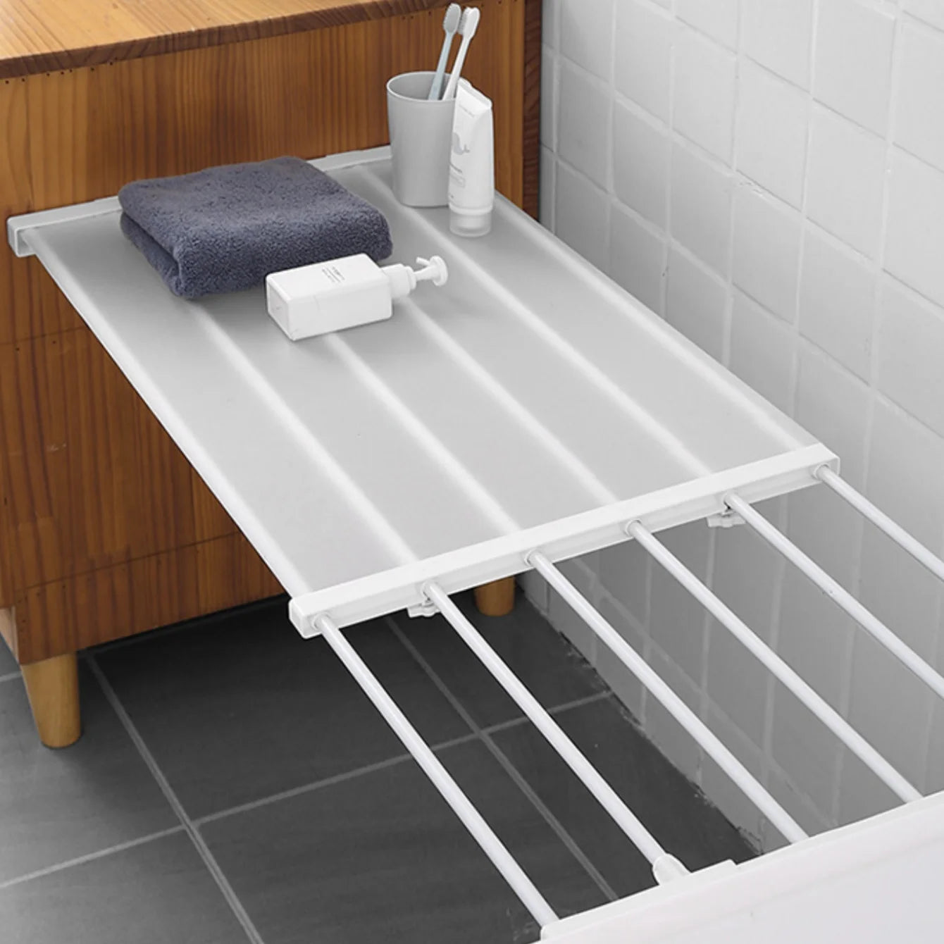 Estante Ajustable para Armario (Organizador Expandible)