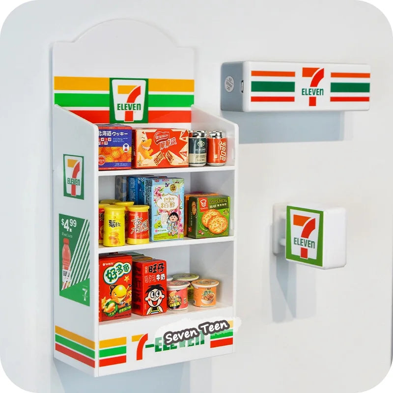 Imán para Refrigerador Tienda Japonesa - Decoración Creativa Miniatura