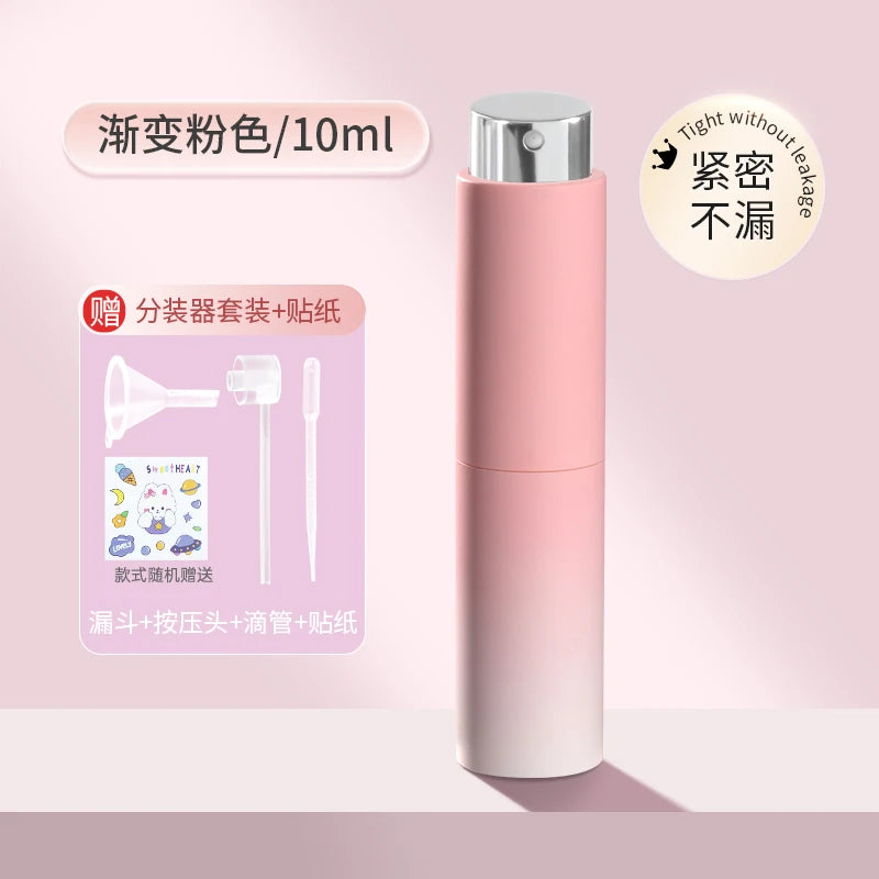 Atomizador de Perfume Recargable 8ml y 10ml – Mini Spray Portátil de Viaje