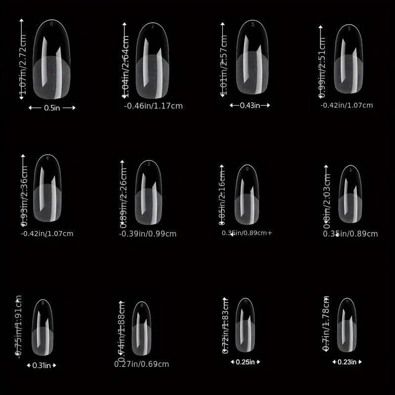 Tips para Uñas 120 Piezas