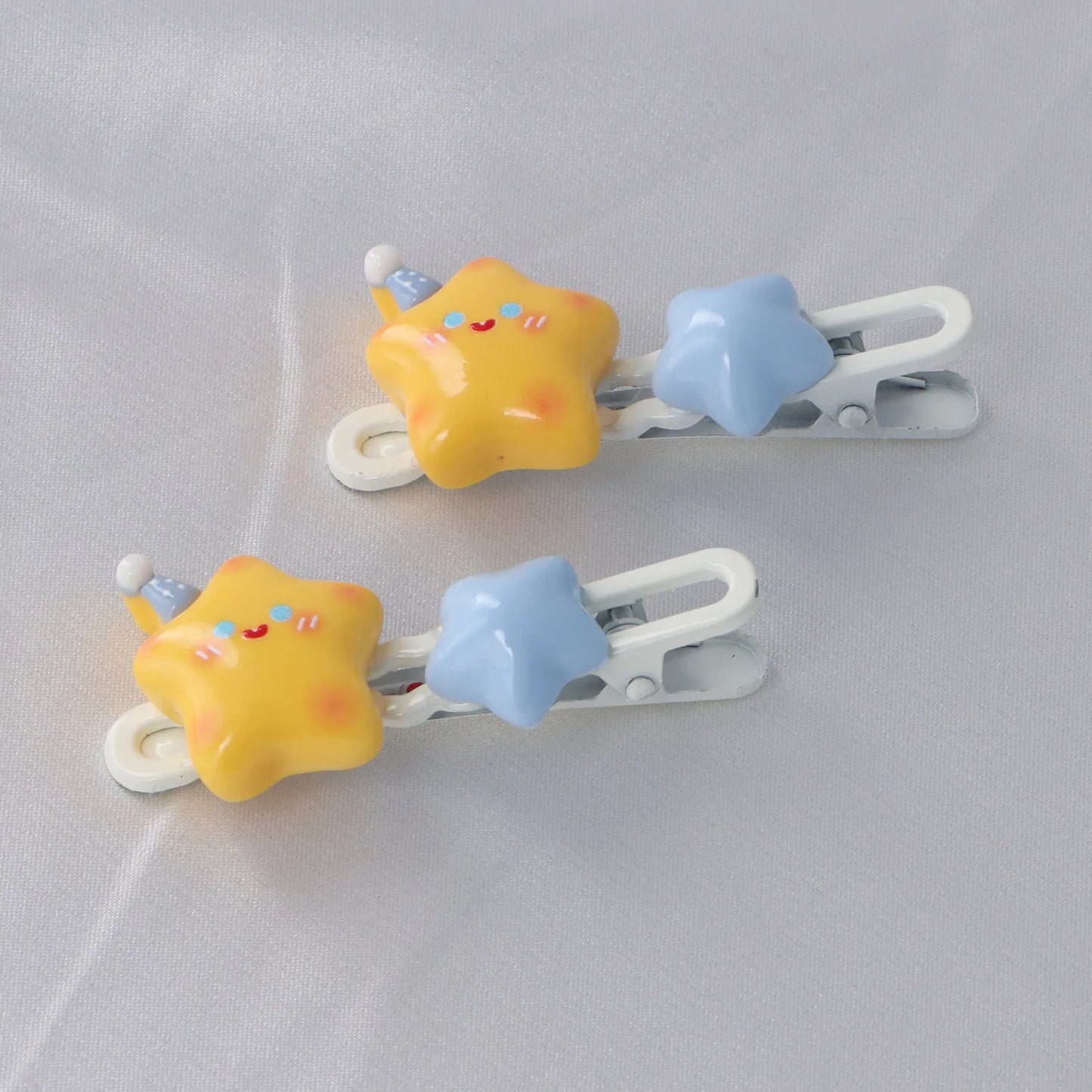 Clip para Cabello Huevo Frito | Pinza de Pelo Cute y Creativa