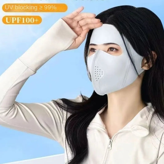 Protector Facial UPF50+ para Verano - Protección Total contra Rayos UV