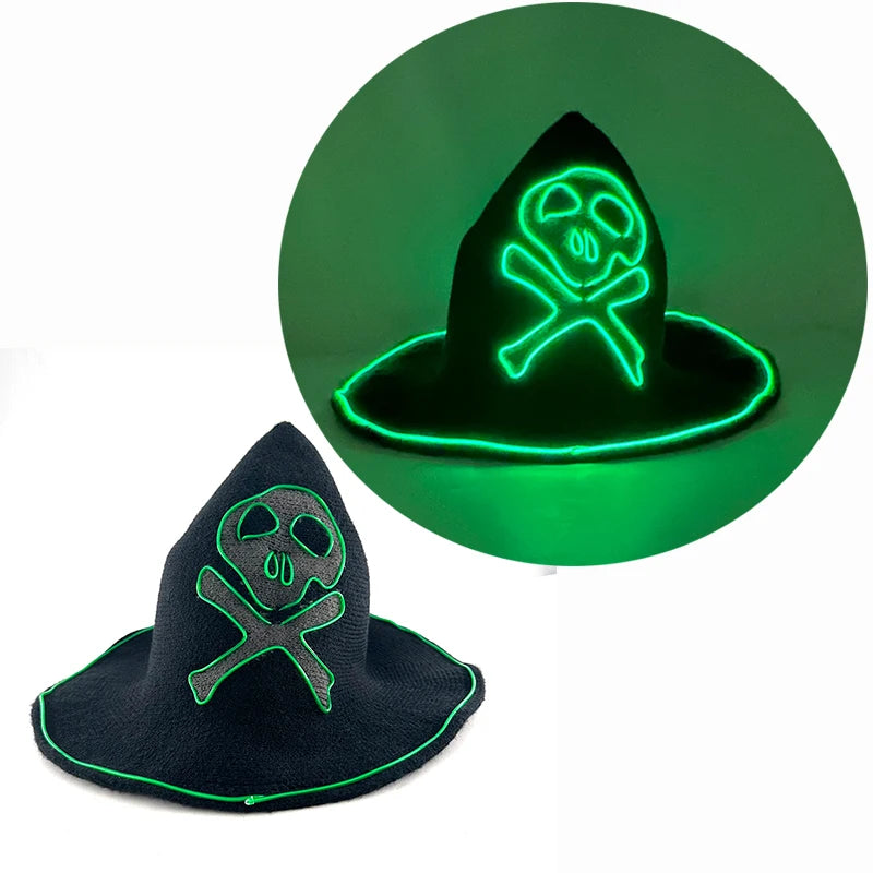 Sombrero LED Neón