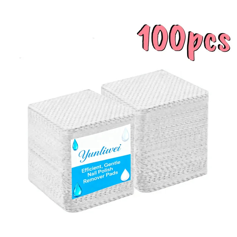 Toallitas Lint Free para Uñas | Wipes Sin Pelusa para Gel y Manicure Profesional
